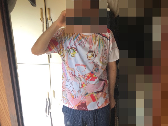 アムニバスバンドリシャツを実際に着てみた
