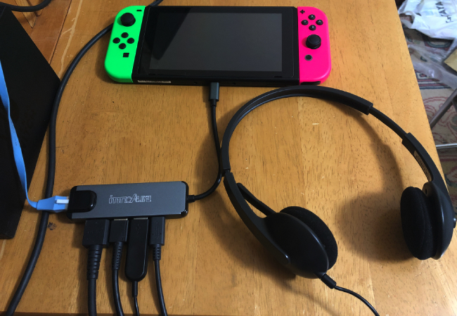 innnoAuraのつなぎ方