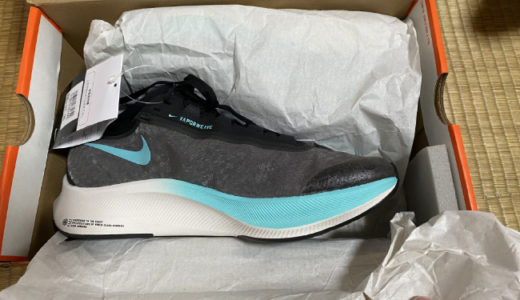 【厚底シューズ】ランニング初心者がNIKEのズームフライ3を履いてみたレビュー